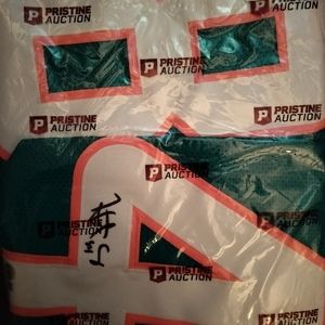 Hunter long signed dolphins Jersey